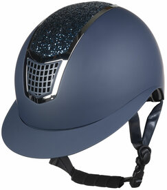 Cap HKM Glamour Shield Blauw-zilver 