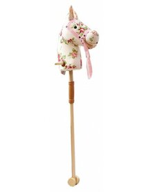 Stokpaard Eenhoorn Pinky Flower met geluid