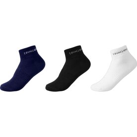 Covalliero Sokken 3-pack SS25 Zwart/Wit/Navy