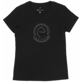 Equitheme T-shirt Rosalie Zwart KIDS
