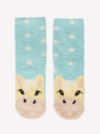 Nieuw Mini fluffy character sokken Lemon