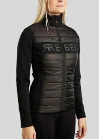 Montar REBEL Hybrid Jacket Tone in Tone Crystals Black