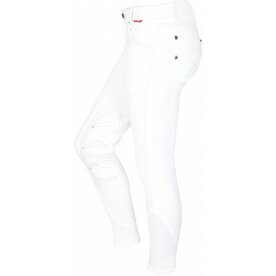 Jongensrijbroek Kevin Wit