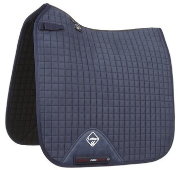 LeMieux Luxury Dressage Suede squares: Navy