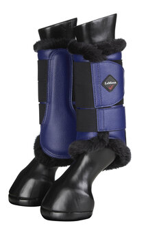 LeMieux Fleece lined Brushing boots Ink Blue