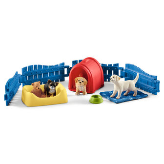 Schleich Puppykamer