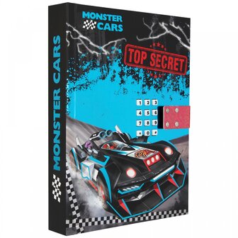 Monster Cars Dagboek met geheime code