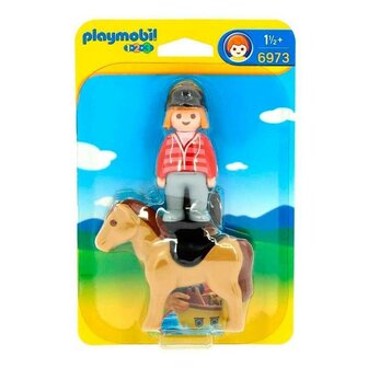 1.2.3. Playmobil Jongen met pony 