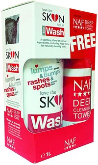 NAF Skin Wash Incl Towel
