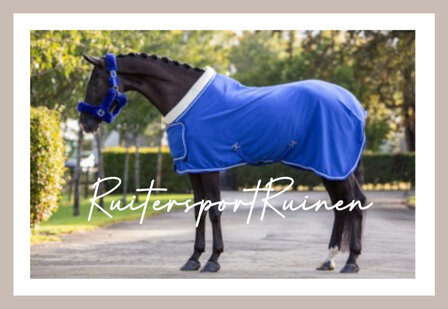 HB Dutch Crown Showdeken Royal Blue