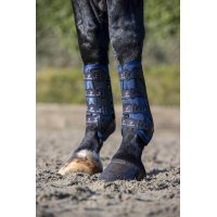 LeMieux Ultramesh Snug Boots Front Navy