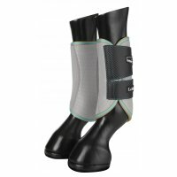 LeMieux Carbon Mesh Wrap Boots Azure