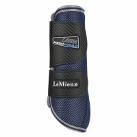 LeMieux Carbon Mesh Wrap Boots Navy