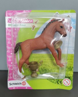 Schleich veulen met Bokaal Limited Edition