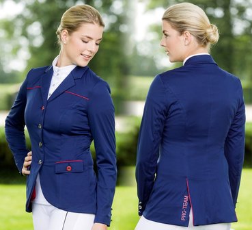 Wedstrijdjasje Pro Team  Blauw/Rood