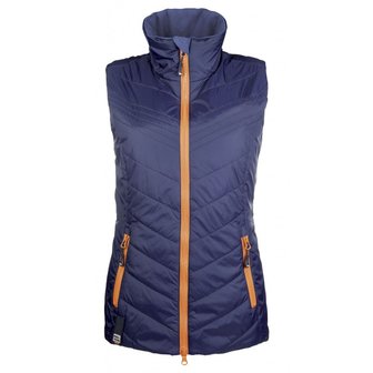 Bodywarmer Pro Team Hickstead Blauw