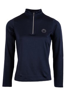 Montar Everly longsleeve polo crystal logo Navy