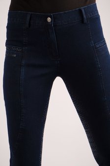 Montar rijbroek Children Crystal  Denim