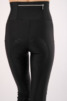 Rijlegging Montar Alana Extra Highwaist  zwart