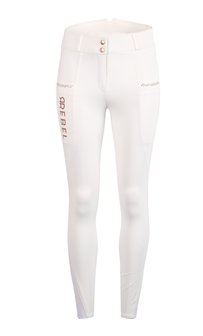 Montar Rebel broek wit-rosegold