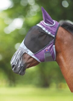 Vliegenmasker Shires 6675 met franjes