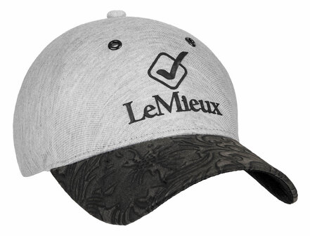 DAGDEAL 1-6: LeMieux Floral Baseball Cap Grey