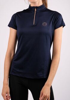 Montar Everly polo Navy Rosegold