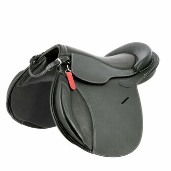 GUY CANTIN &quot;pannekoekzadel&quot; Pony zadel 15.5 inch