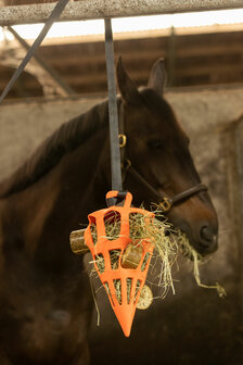 Lax Luzerne/Hooi knabbelblok voor Paarden