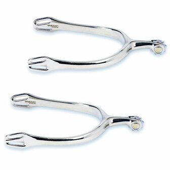 Stubben Dynamic sporen met wieltje 25mm
