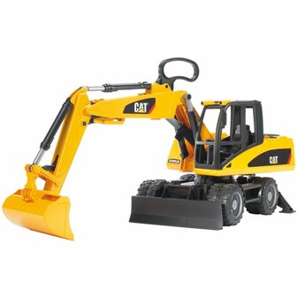 Bruder 02445 – Cat® Graafmachine op Wielen - Werkvoertuig