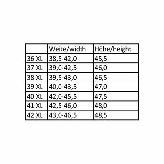 Rijlaarzen HKM Latinium standaard, Wijdte XL