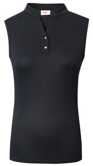 Covalliero Mouwloze Top S23 Navy