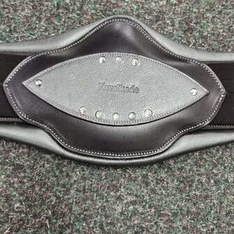 Leren dressuursingel Kavalkade Silvergrey