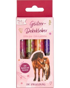 Glitterlijm Horse friends Spiegelburg