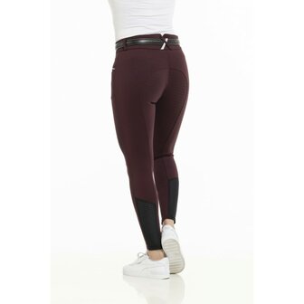 Paardrijbroek Equitheme Claudine Bordeaux