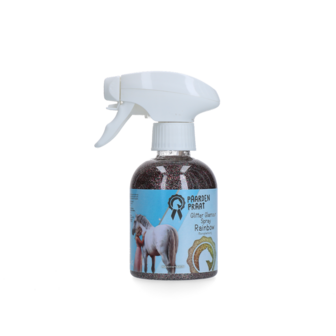 Paardenpraat Glitter Glamour Spray REGENBOOG