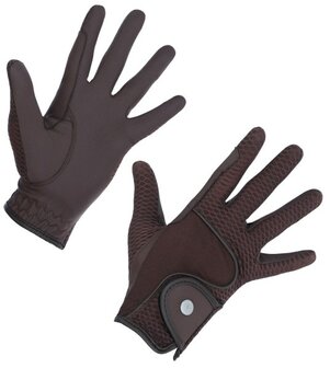 Covalliero zomer handschoenen Chocoladebruin