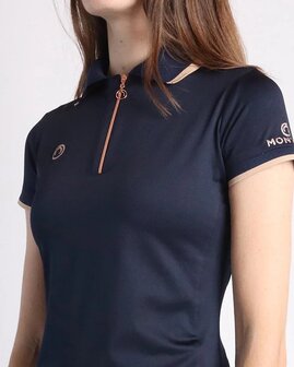 Montar MoAnna Polo Navy-Rosegold