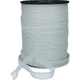 ZoneGuard 20 mm Basic afrasteringslint wit 200 m (9 draden) 