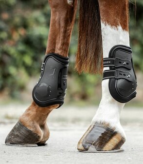 Waldhausen brushing boots strijklappen zwart