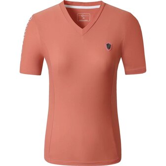Covalliero T-shirt SS25 Coral