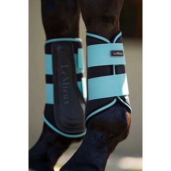 LeMieux Grafter Brushing Boots Lagoon