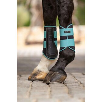 LeMieux Grafter Brushing Boots Lagoon