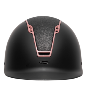 Paardrijcap Swing H22 zwart/shine/rosegold
