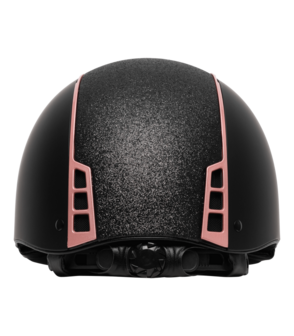 Paardrijcap Swing H22 zwart/shine/rosegold