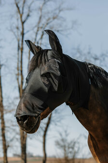 Vliegenmasker Equitheme met halsstuk