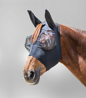 Waldhausen vliegenmasker Puck Zwart