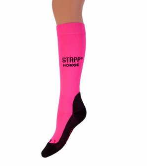 Stapp Horse Deocell sokken Neon roze
