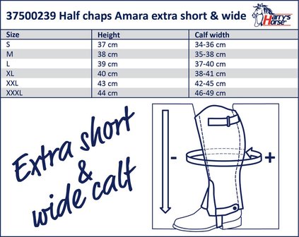 Chaps HH Amara Short-Wide